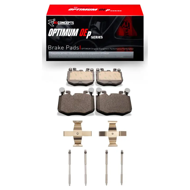 R1 2022-2025 Bmw 330E Front R1 Optimum Oe Pads & Hardware Kit 1