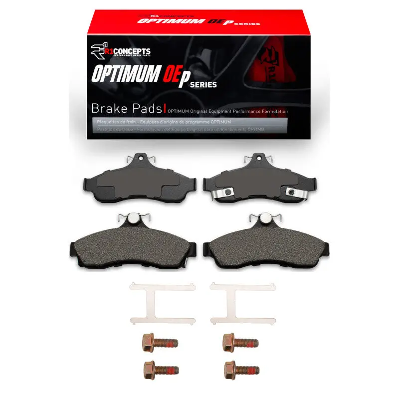 R1 94-96 Chevrolet Impala Rear Optimum Oe Pads & Hardware Kit 1