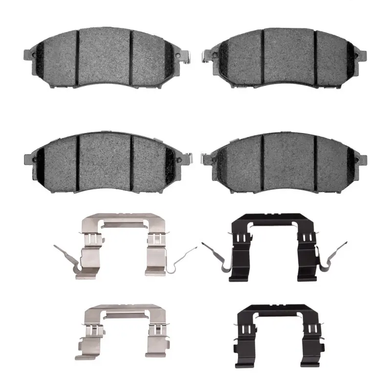 R1 05-14 Infiniti Fx37 Front Semi Met Pads & Hardware Kit 1