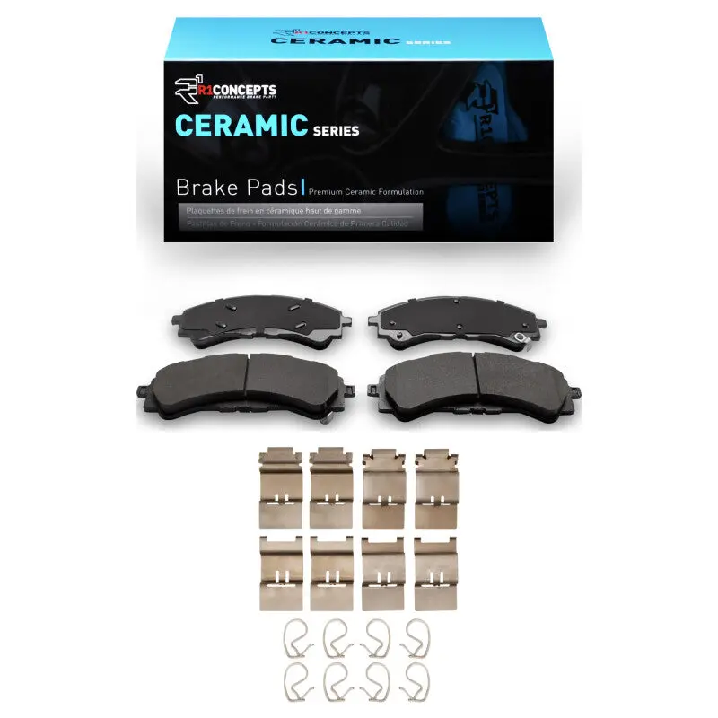 R1 -25 Ford Ranger (Usa/Canada) Front Ceramic Pads & Hardware Kit 1