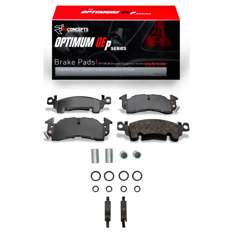 R1 67-73 Buick Riviera Front Optimum Oe Pads & Hardware Kit 1