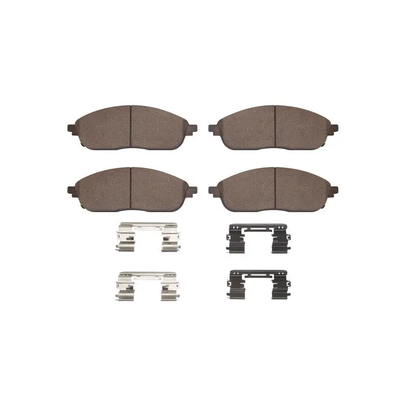 R1 2021-2025 Jeep Grand Cherokee Front R1 Optimum Oe Pads & Hardware Kit 1