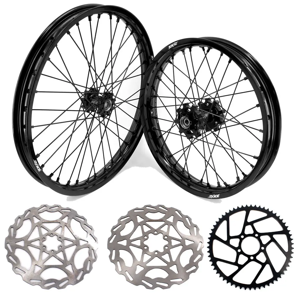 Kke 21Inch 18Inch E-Bike Wheels Rim Fit For Rawrr Mantis X 2024-2025 Black 1
