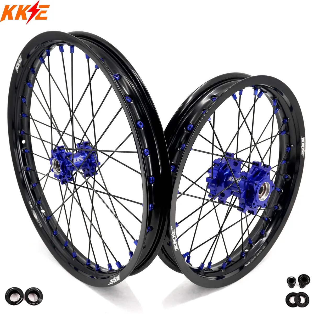 Kke Factory Stock 1.6*19" & 1.85*16" Rims Fit Talaria Sting Mx3 / Talaria Sting R Mx4 E-Bike Wheels Blue 1