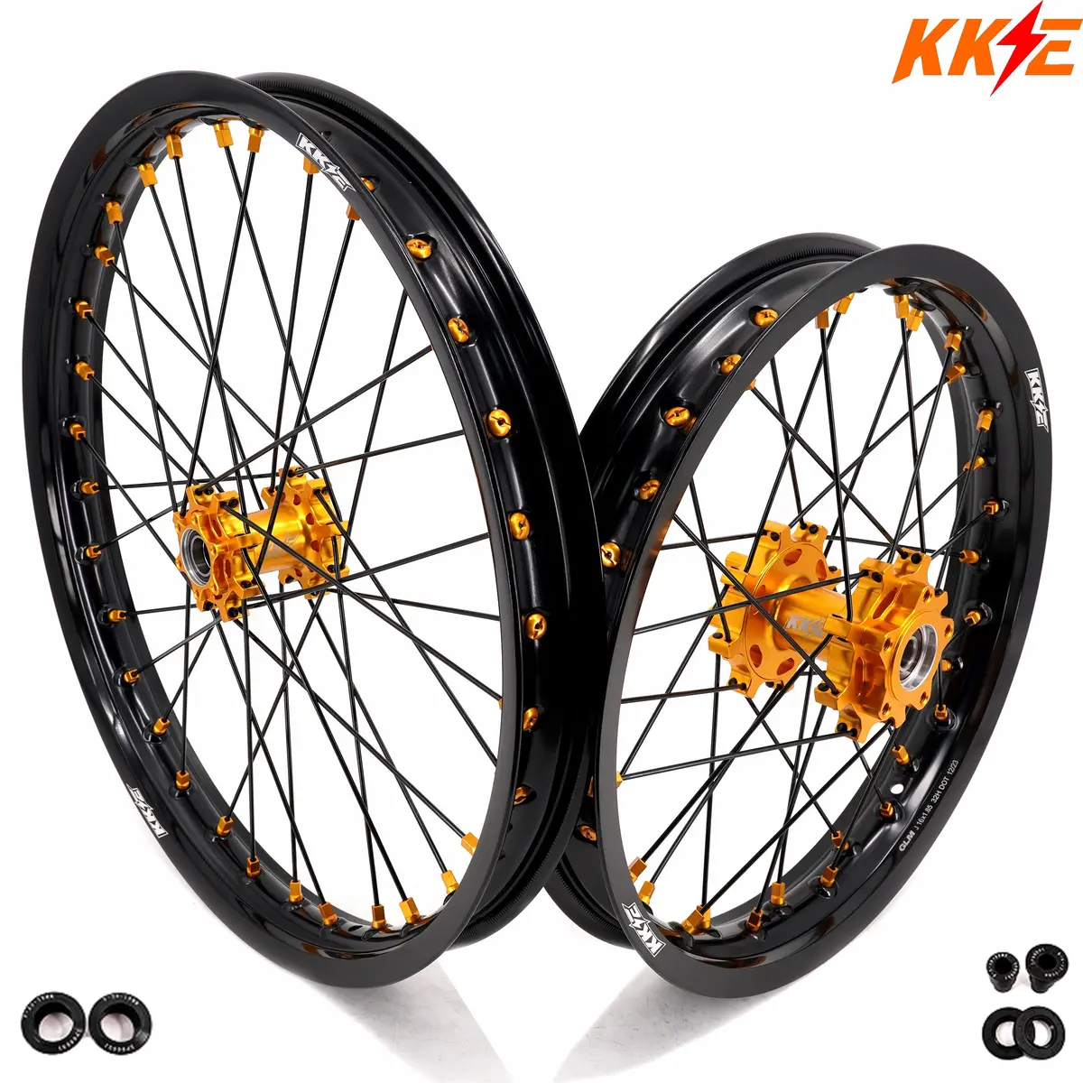 Us Stock Kke 1.6*19" & 1.85*16" Rims Fit Talaria Sting Mx3 /R Mx4 E-Bike Wheels Gold 1