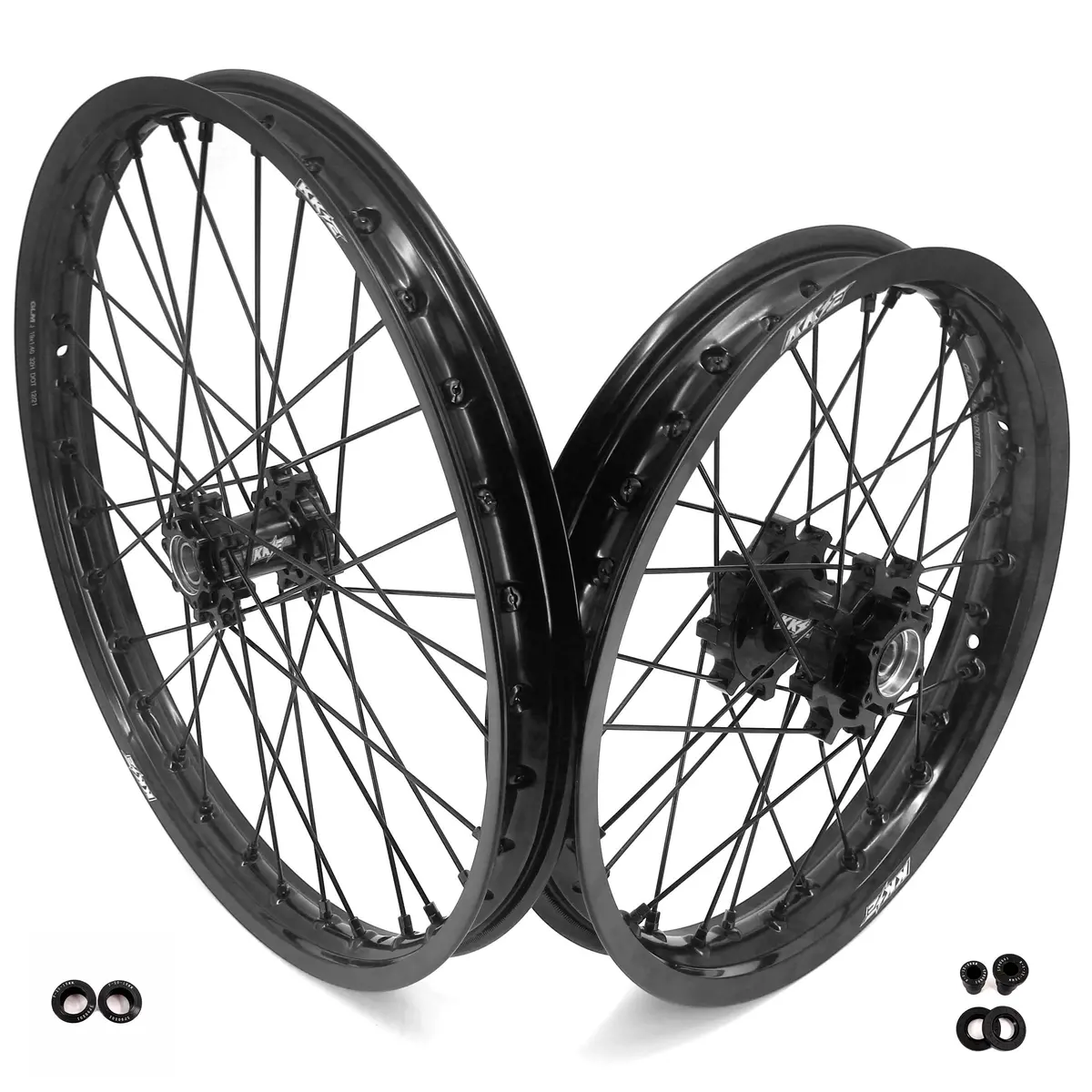 Kke Factory Stock Kke 1.6*19" & 1.85*16" E-Bike Wheels Takasago Excel Rims For Sur Ron Light Bee-X 2019-2025 Black 1