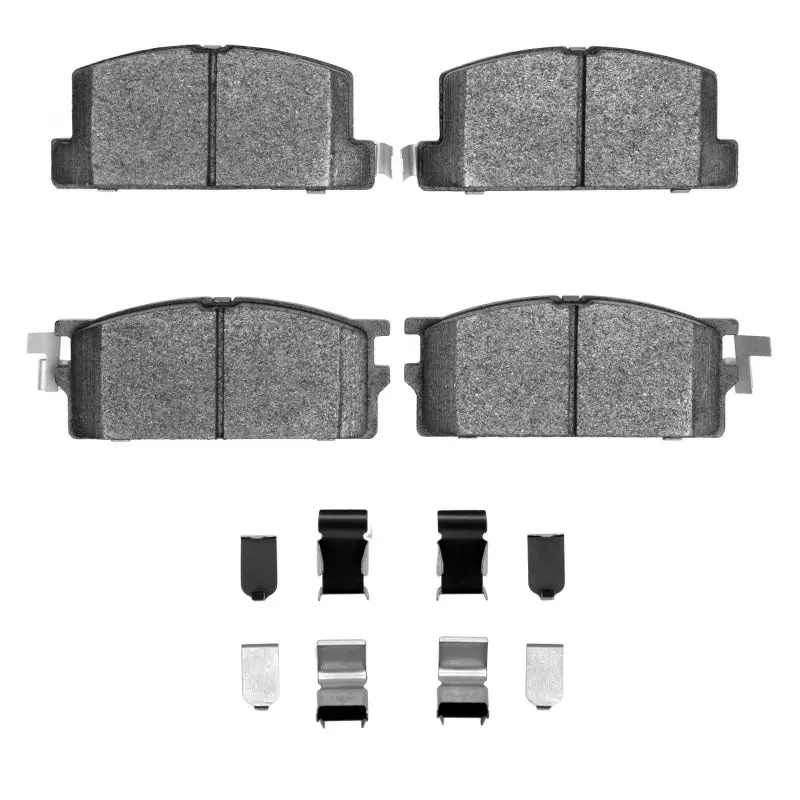 R1 1981-1983 Chevrolet Luv Front R1 Semi Met Pads & Hardware Kit 1