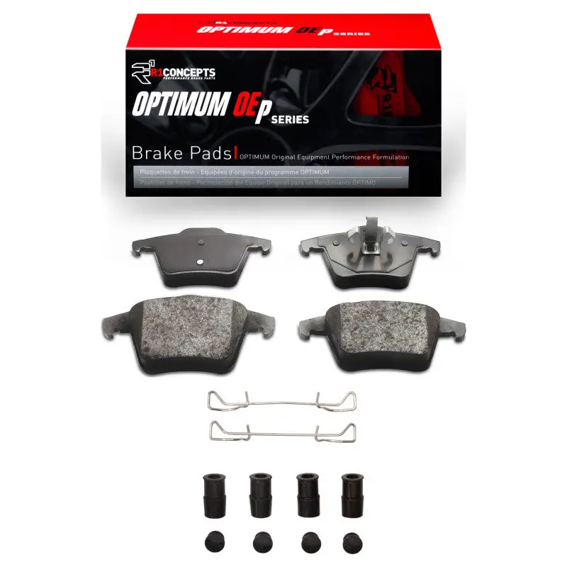 R1 03-14 Volvo Xc90 Rear Optimum Oe Pads & Hardware Kit 1