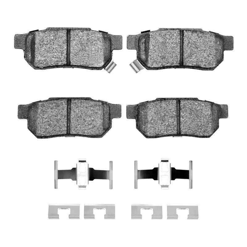 R1 88-01 Acura Integra Rear Semi Met Pads & Hardware Kit 1