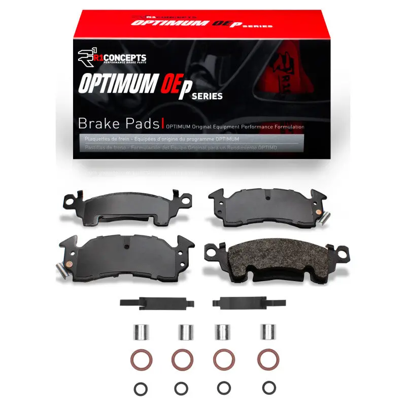 R1 67-02 Buick Electra Front Optimum Oe Pads & Hardware Kit 1