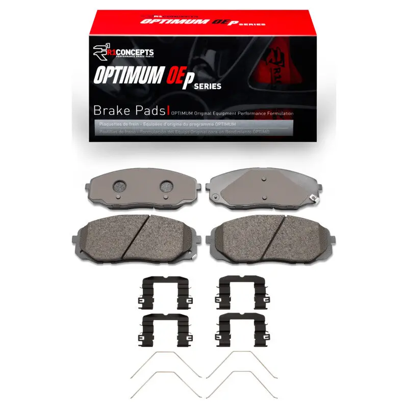 R1 15-21 Kia Sedona Front Optimum Oe Brake Pads & Hardware Kit 1