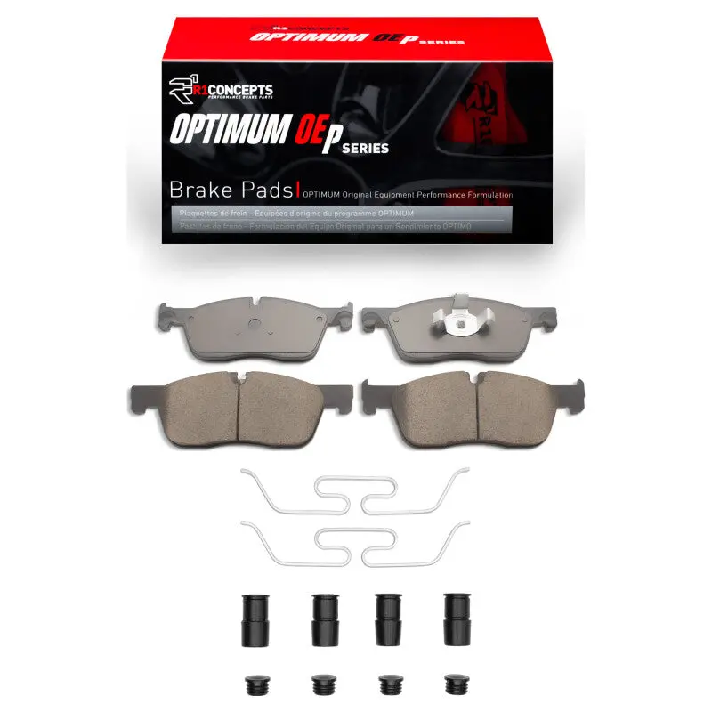 R1 2015-2019 Jaguar E-Pace Front R1 Optimum Oe Pads & Hardware Kit 1