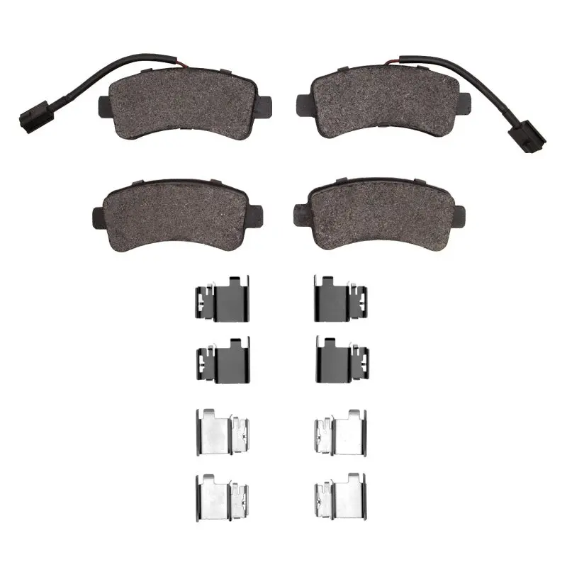 R1 14-21 Ram Promaster 2500 Rear Semi Met Pads & Hardware Kit 1