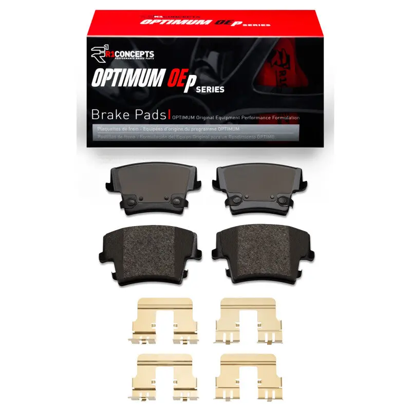 R1 2005-2023 Chrysler 300 Rear R1 Optimum Oe Pads & Hardware Kit 1