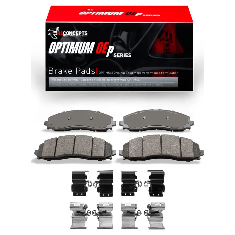 R1 2023-2025 Ford F-350 Super Duty 4Wd Rear R1 Optimum Oe Pads & Hardware Kit 1