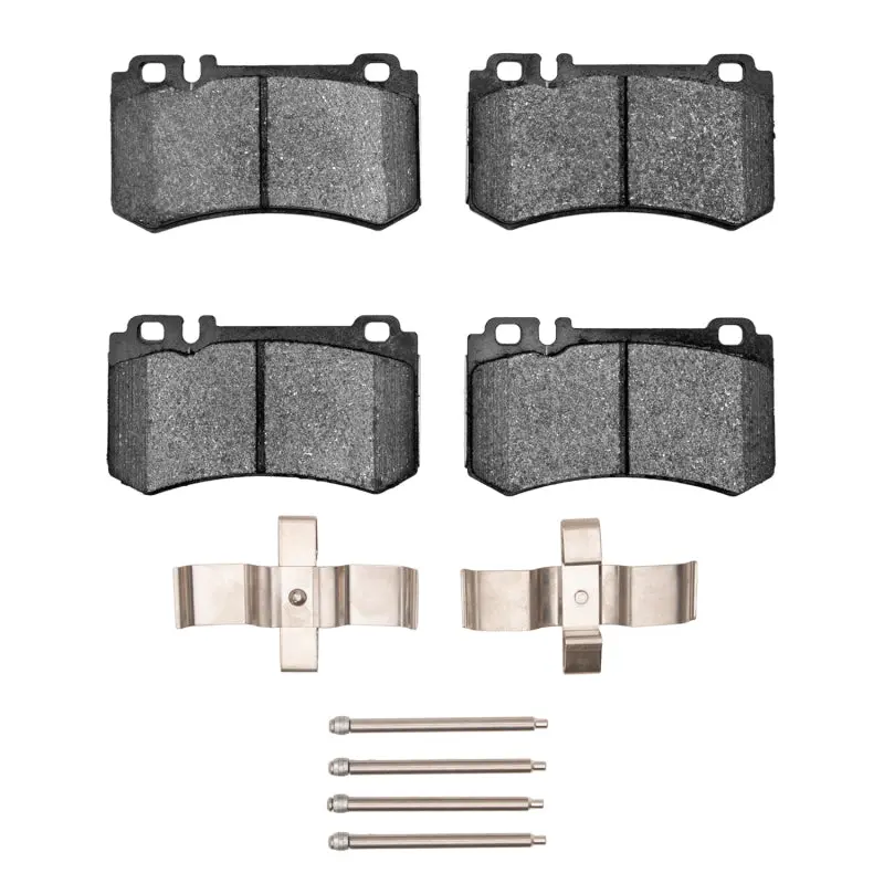 R1 2003-2011 Mercedes-Benz Sl600 Rear R1 Semi Met Pads & Hardware Kit 1