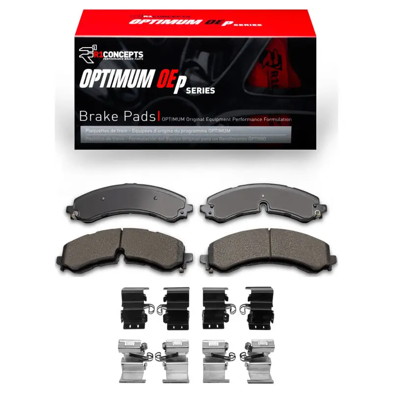 R1 2020-2025 Chevrolet Silverado 3500 Hd Front/Rear R1 Optimum Oe Pads & Hardware Kit 1