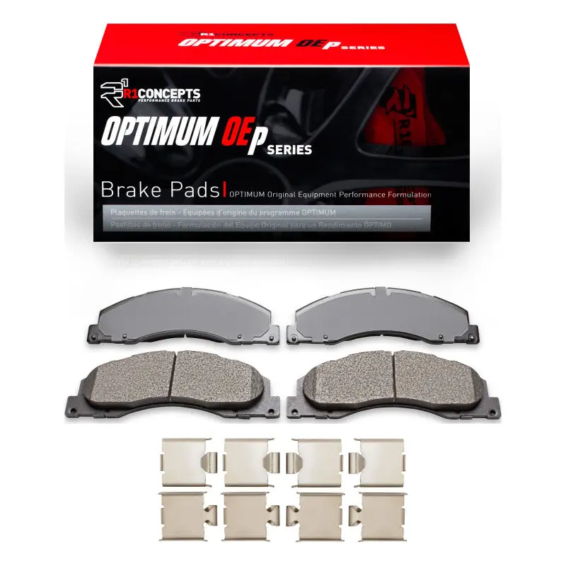 R1 2008-2025 Ford E-450 Super Duty Front R1 Optimum Oe Pads & Hardware Kit 1