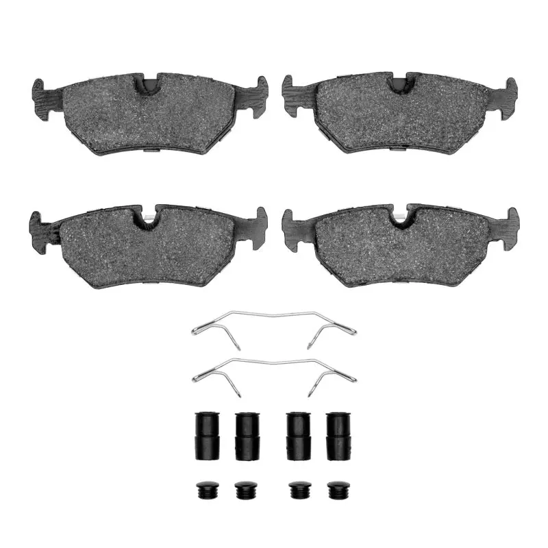 R1 90-95 Jaguar Xjrs Rear Euro Ceramic Brake Pads And Hardware Kit 1