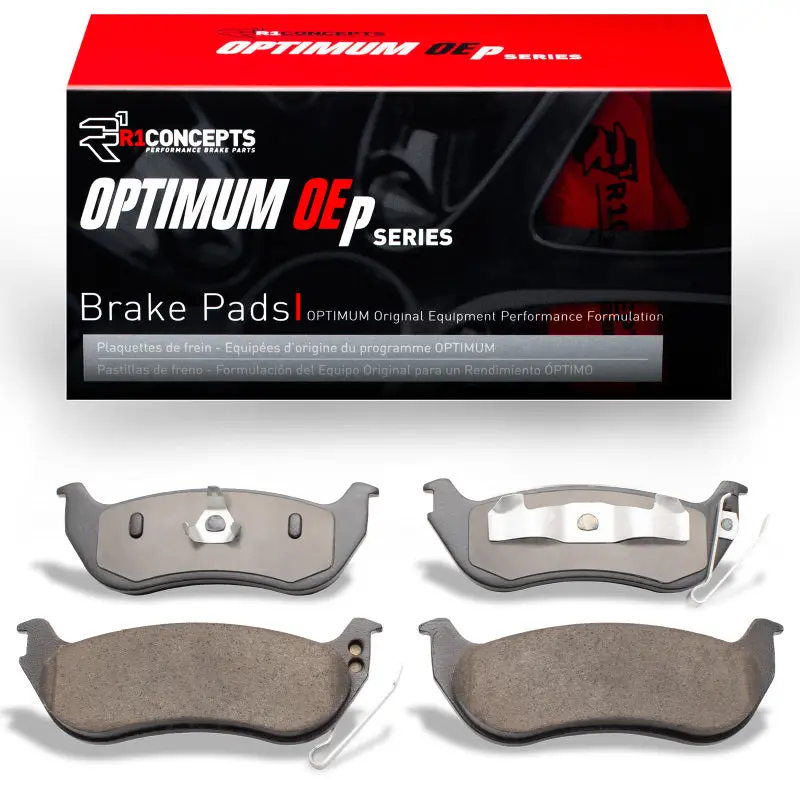 R1 03-10 Ford Explorer Sport Trac Rear R1 Optimum Oe Brake Pads 1