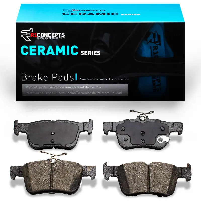R1 13-24 Ford Edge Rear R1 Ceramic Brake Pads 1