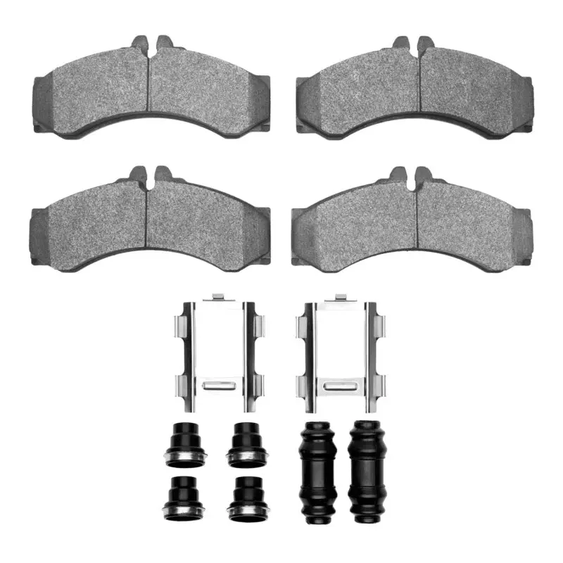 R1 02-06 Dodge Sprinter 3500 Front/Rear Semi Met Pads & Hardware Kit 1