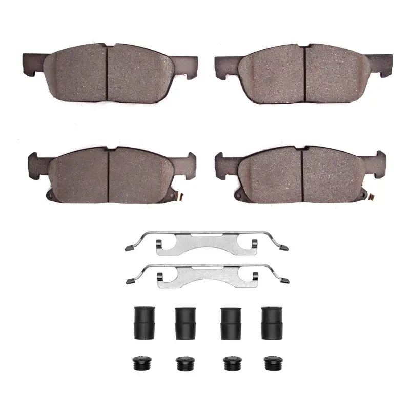 R1 2015-2025 Ford Maverick Front R1 Ceramic Pads & Hardware Kit 1