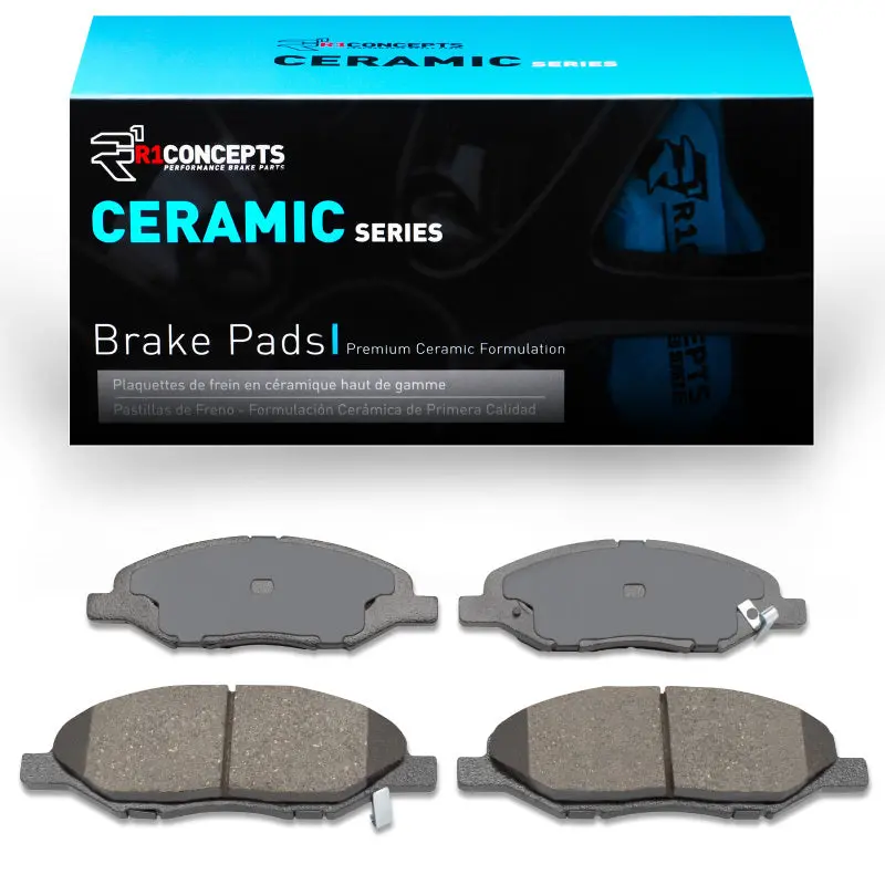 R1 07-17 Nissan Tiida (Mexico) Front R1 Ceramic Brake Pads 1