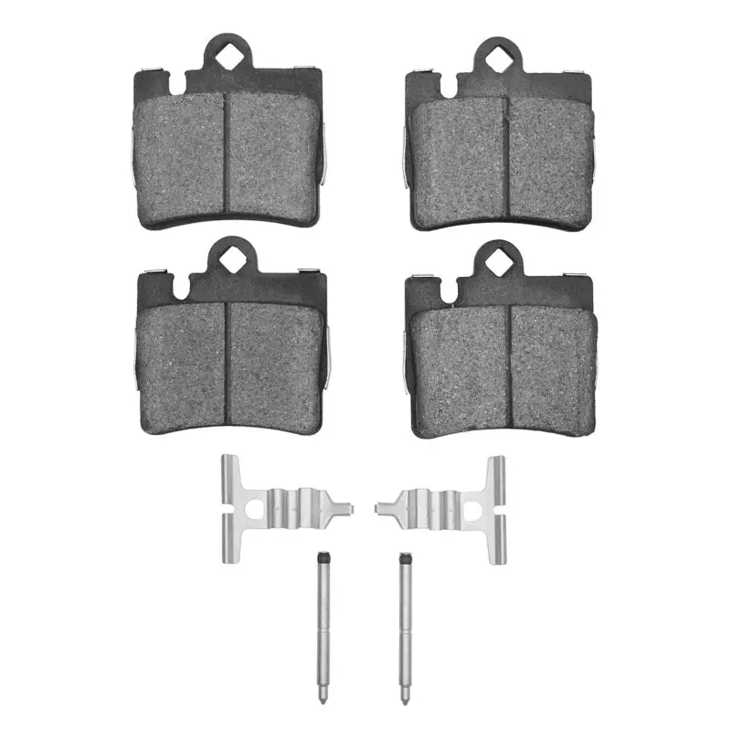 R1 00-03 Mercedes-Benz Cl55 Amg Rear Semi Met Pads & Hardware Kit 1