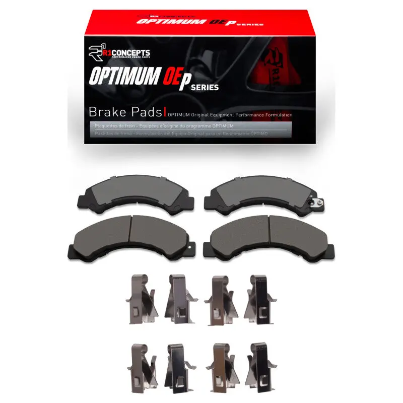 R1 2012-2020 Hino 155 Fr And Rr R1 Optimum Oe Pads & Hardware Kit 1