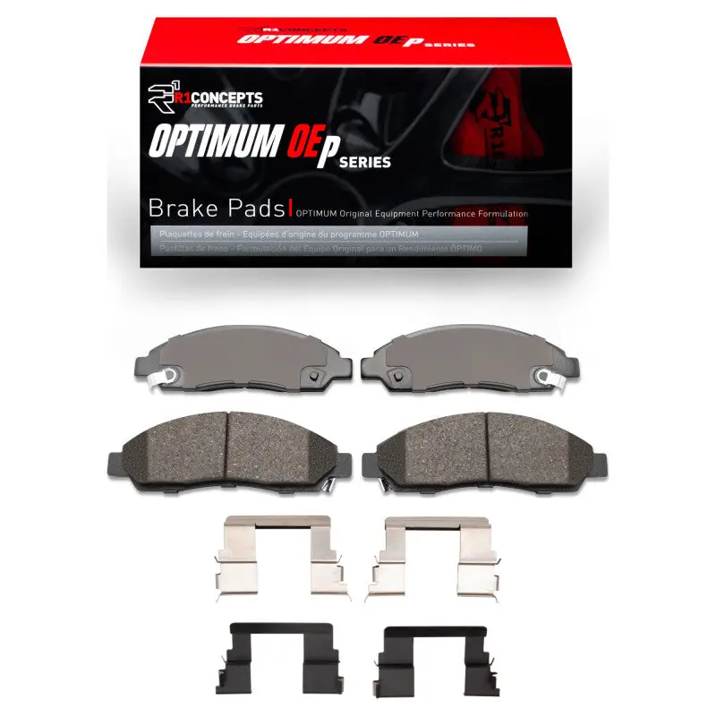 R1 04-08 Chevrolet Colorado Front Optimum Oe Pads & Hardware Kit 1