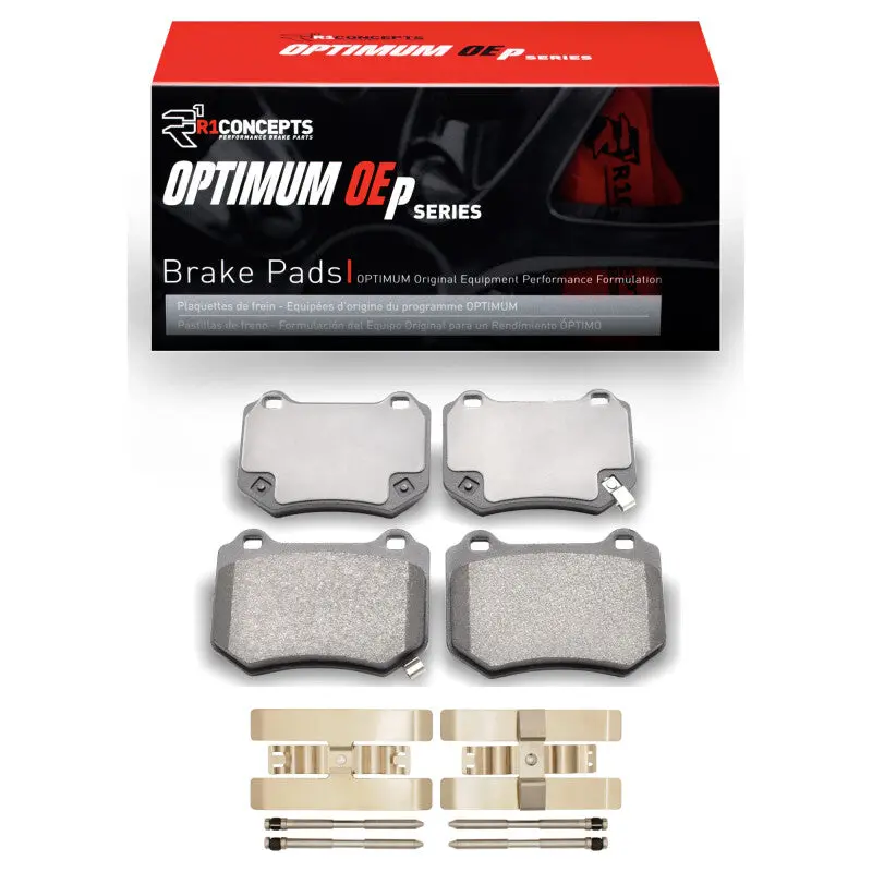 R1 2018-2025 Subaru Wrx Rear R1 Optimum Oe Pads & Hardware Kit 1