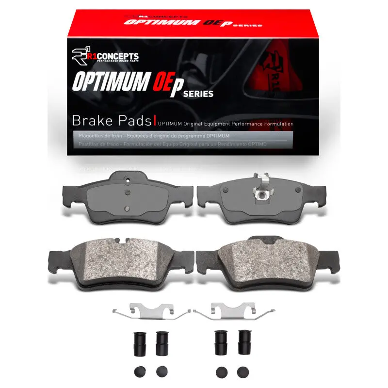 R1 02-17 Mercedes-Benz E300 Rear Optimum Oe Pads & Hardware Kit 1
