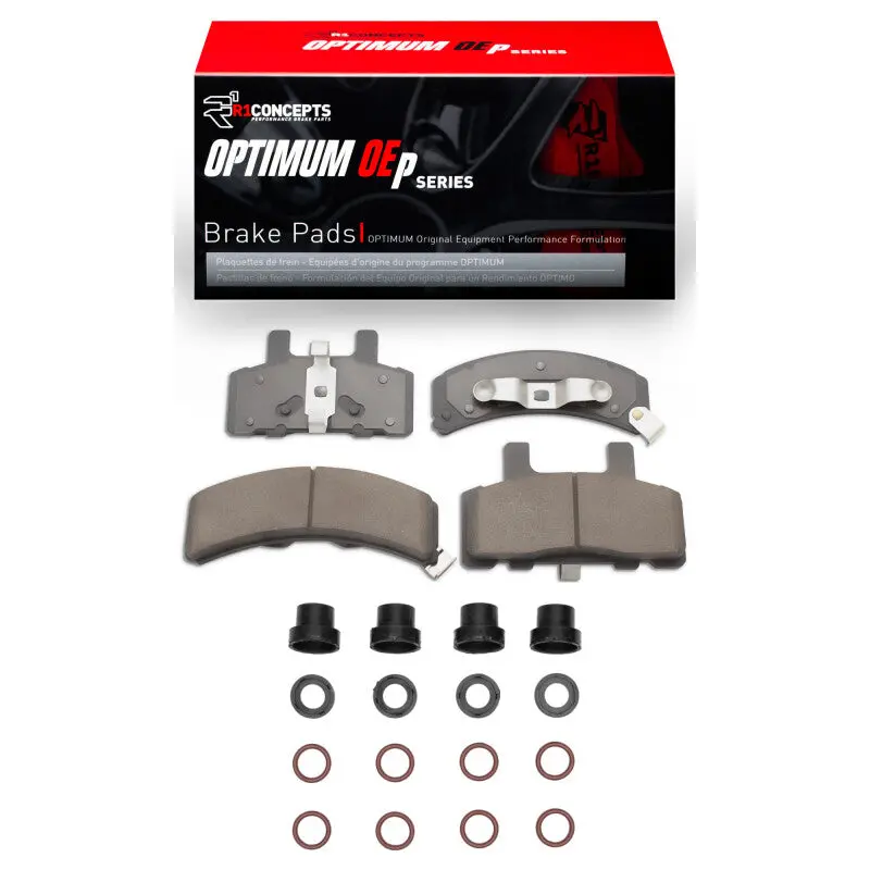 R1 88-02 Cadillac Escalade Front Optimum Oe Pads & Hardware Kit 1
