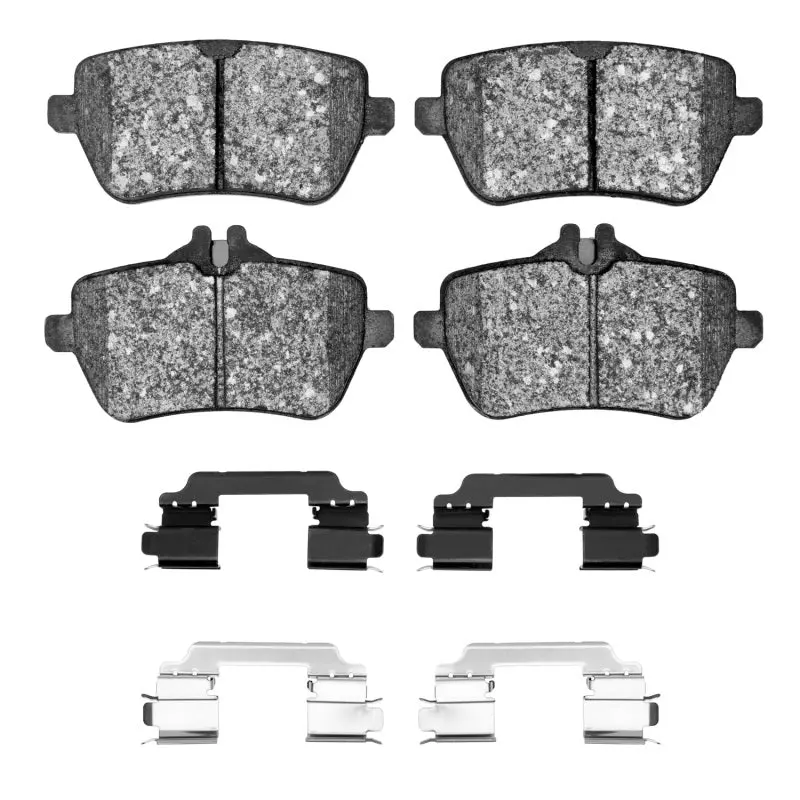 R1 13-21 Mercedes-Benz S550e Rear Semi Met Pads & Hardware Kit 1