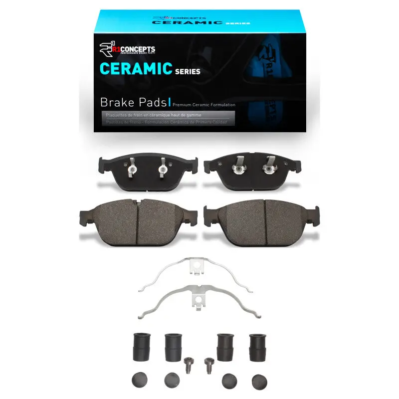 R1 2011-2018 Audi A8 Front R1 Ceramic Pads & Hardware Kit 1