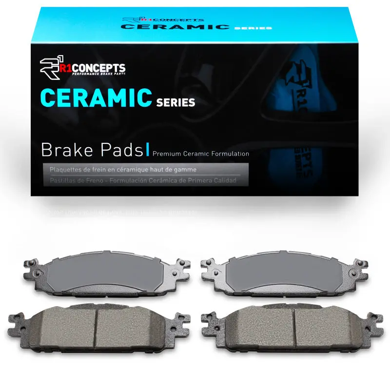 R1 09-19 Ford Taurus (Excl Sho) Front R1 Ceramic Brake Pads 1