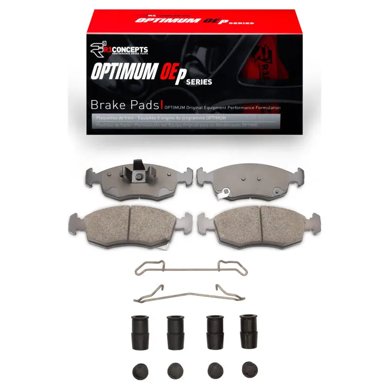 R1 12-19 Fiat 500 (Usa/Canada) Front Optimum Oe Pads & Hardware Kit 1