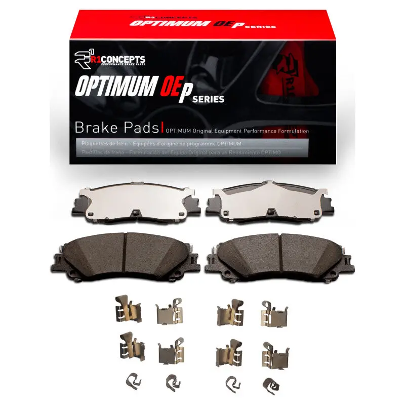 R1 2022-2025 Infiniti Qx80 Rear R1 Optimum Oe Pads & Hardware Kit 1