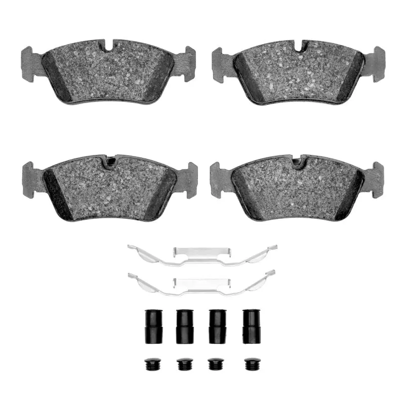 R1 92-08 Bmw 325Is Front Semi Met Pads & Hardware Kit 1
