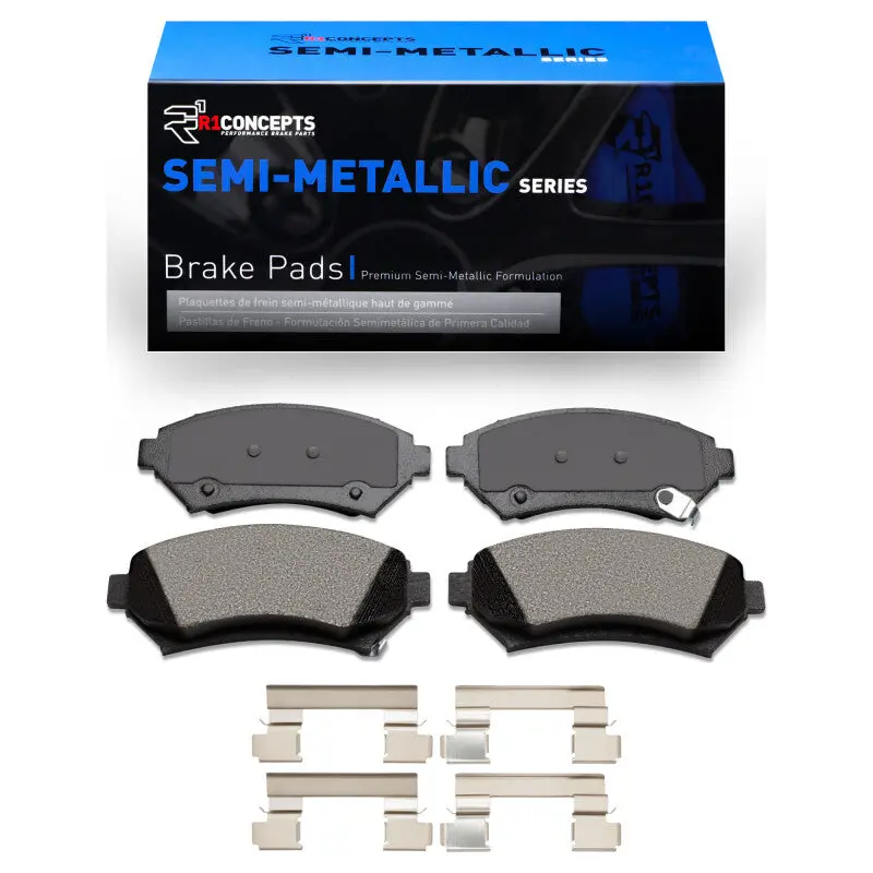 R1 97-05 Buick Park Avenue Front Semi Met Pads & Hardware Kit 1