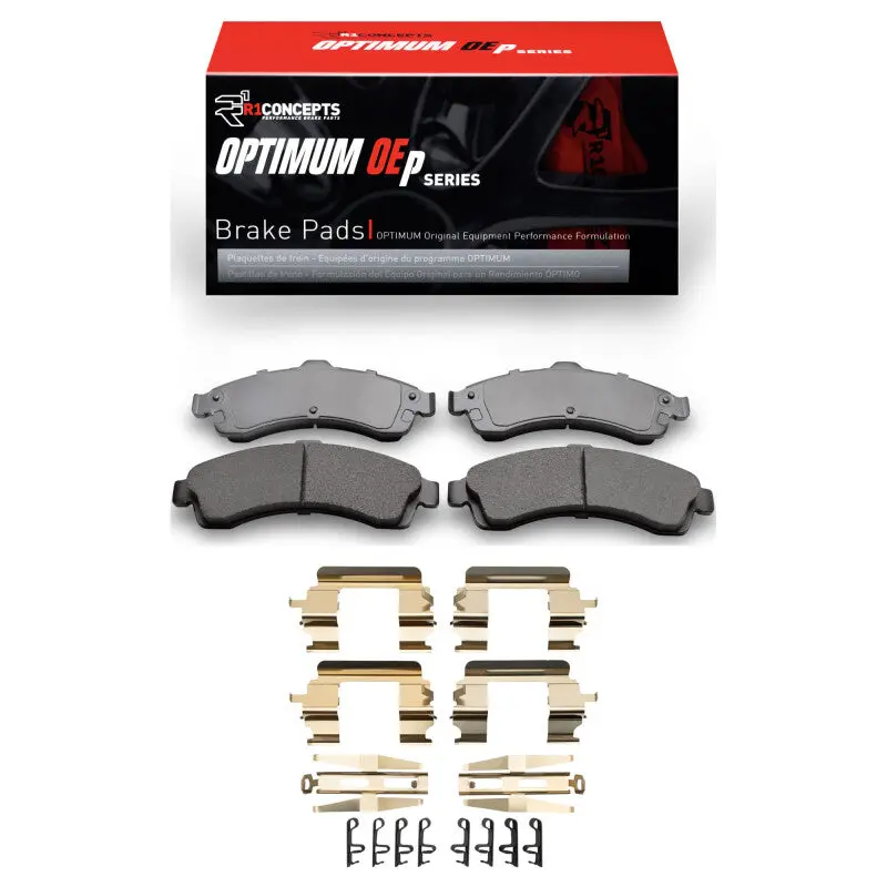 R1 02-05 Buick Rainier Front Optimum Oe Pads & Hardware Kit 1