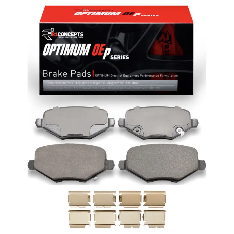 R1 09-14 Dodge Journey Rear Optimum Oe Pads & Hardware Kit 1