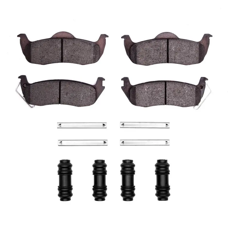 R1 05-10 Jeep Commander Rear Performance Off-Road/Tow Brake Brake Pads & Hardware Kit 1