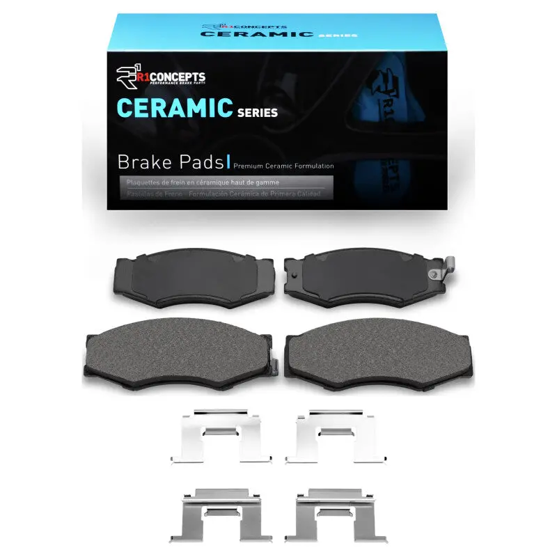 R1 1982-1997 Infiniti M30 Front R1 Semi Met Pads & Hardware Kit 1