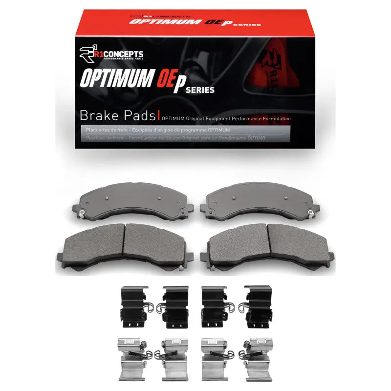 R1 21-25 Chevrolet Express 3500 Rear Optimum Oe Pads & Hardware Kit 1