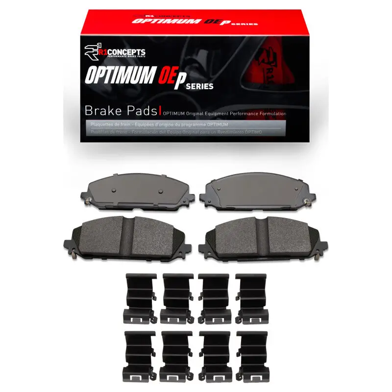 R1 2021-2025 Dodge Durango Front R1 Optimum Oe Pads & Hardware Kit 1