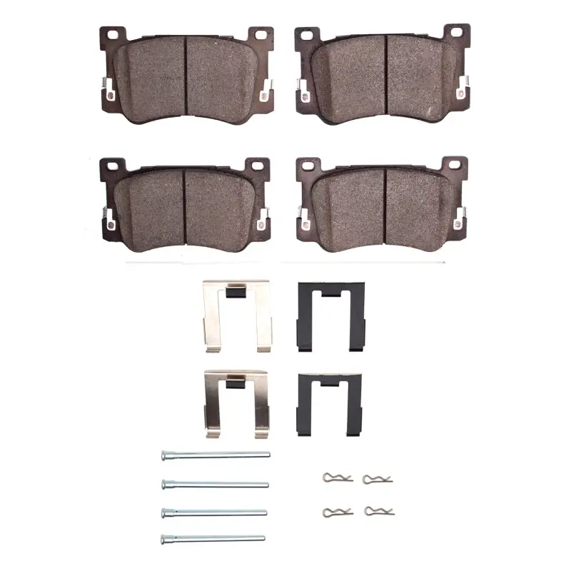 R1 17-22 Genesis G90 Front Optimum Oe Pads & Hardware Kit 1