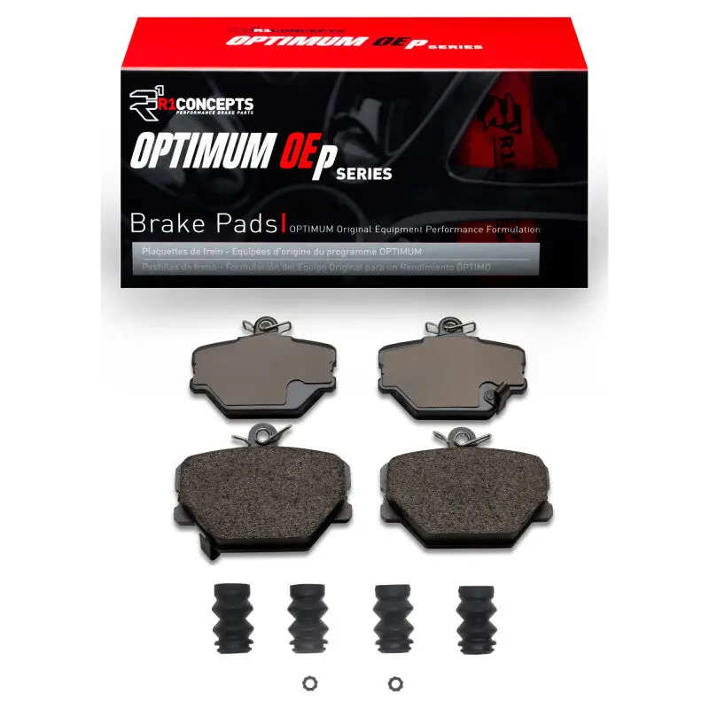 R1 05-16 Smart Fortwo Front Optimum Oe Pads & Hardware Kit 1