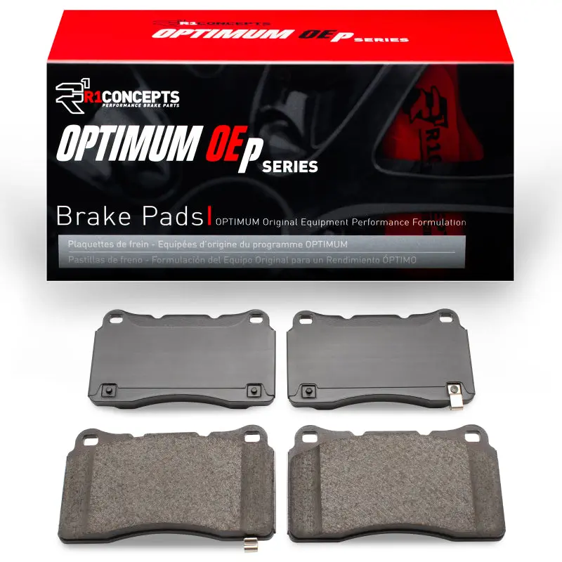 R1 10-16 Hyundai Genesis Coupe Front R1 Optimum Oe Brake Pads 1